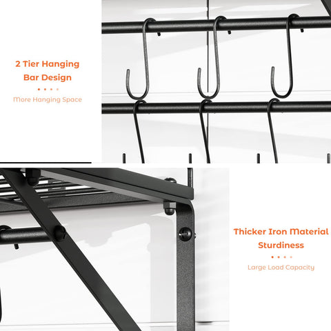 OROPY durable iron construction with rust-resistant powder coating
