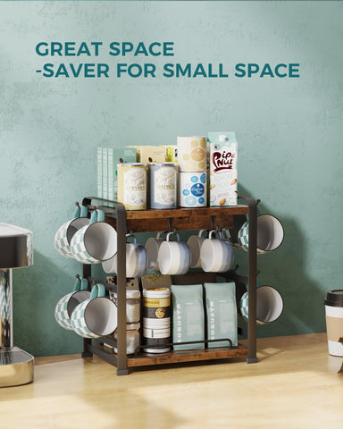 Stylish OROPY organizer shown as a gift-ready coffee bar accessory with modern aesthetics.