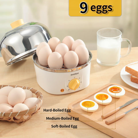 oroton steaming tray and poaching mold enable easy poached eggs.