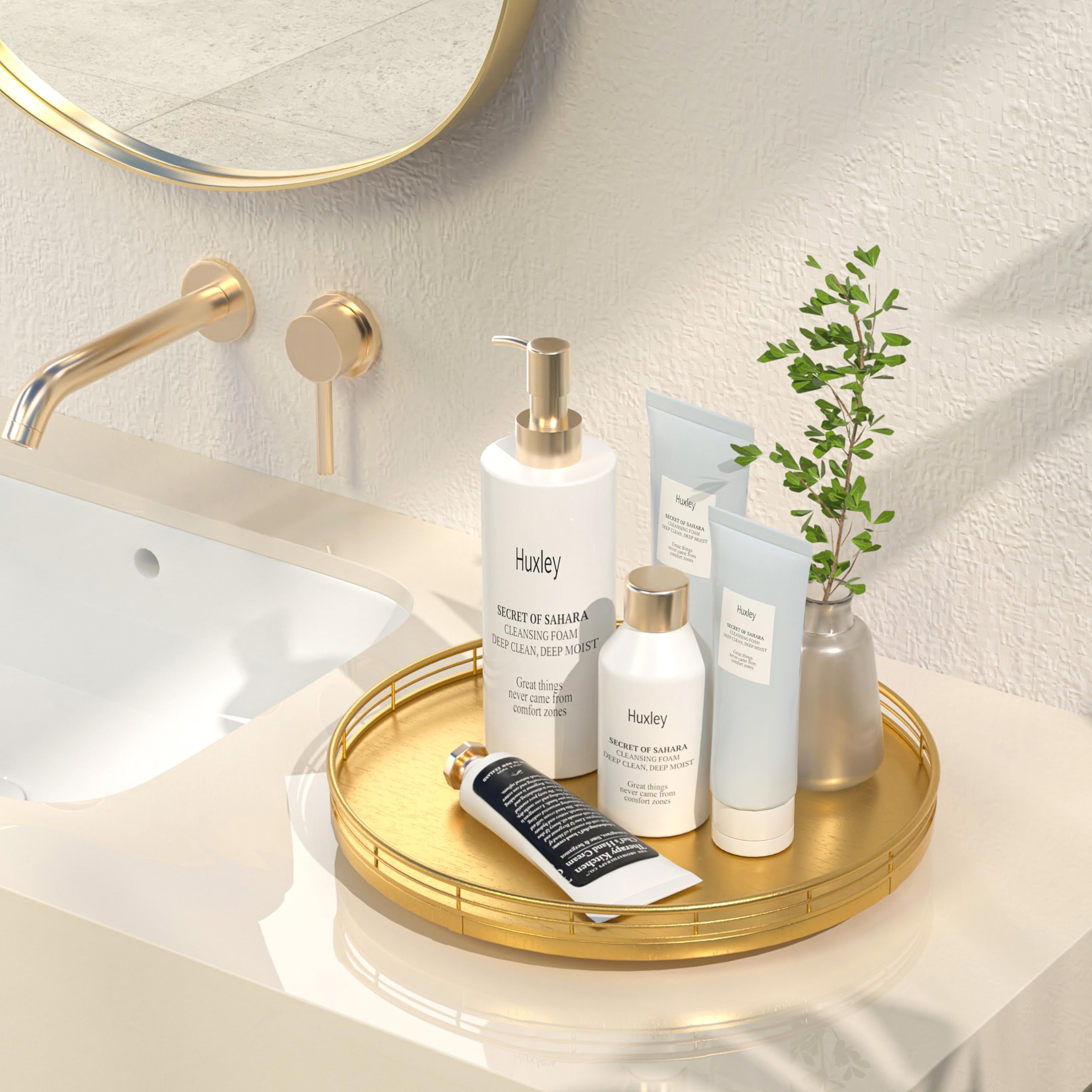 Oroyutor round decorative tray as a centerpiece that adds ambiance