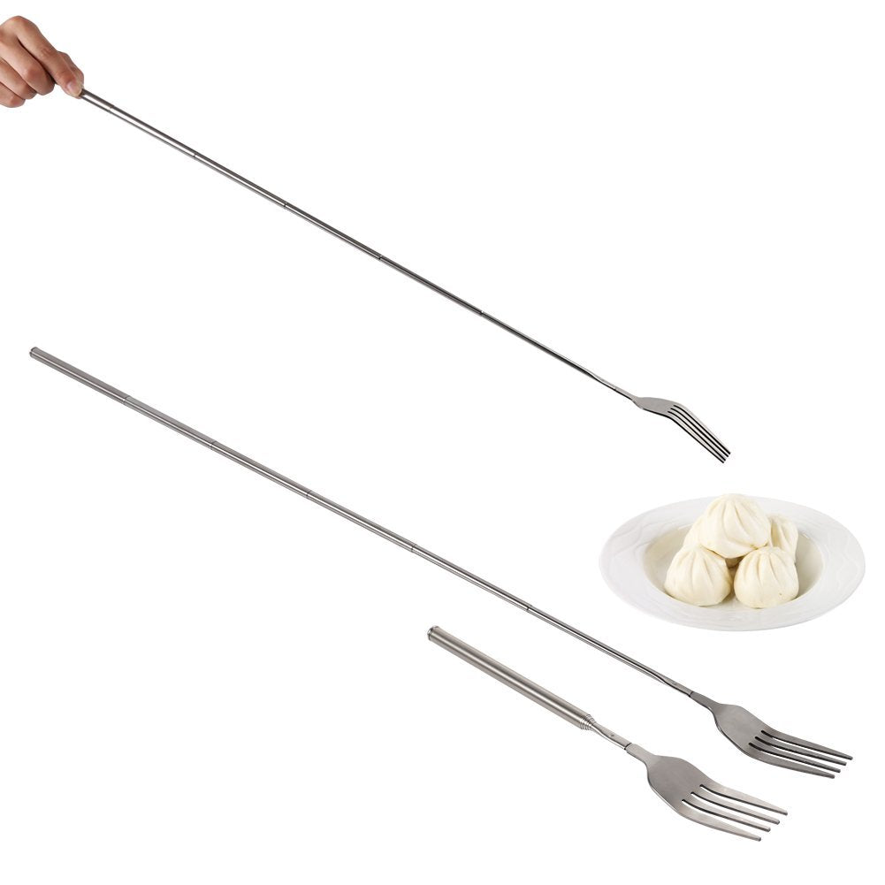ORULA extendable fork retracted for compact storage.