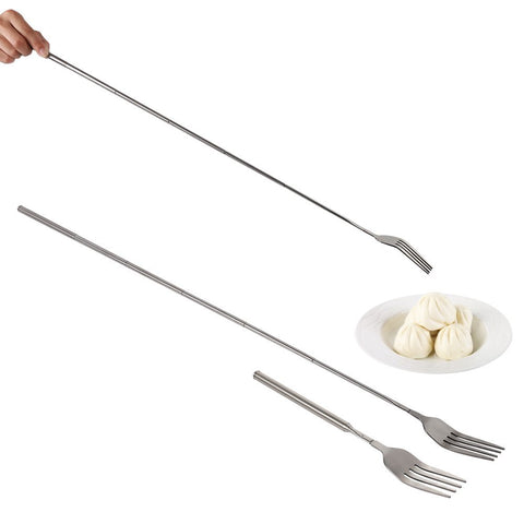 ORULA extendable fork retracted for compact storage.