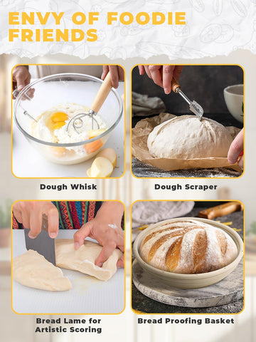 ORWIPO Dutch Oven tabletop-use versatile for braising and baking.