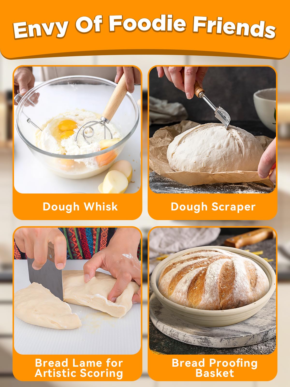 ORWIPO silicone bread sling enables safe loading and unloading.