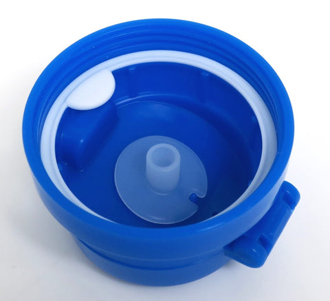 OSK Thomas thermos with push-button lid enables one-handed use.