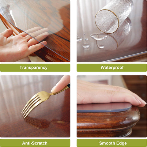 OstepDecor 2mm thick table protector ensuring sturdy protection for meals.