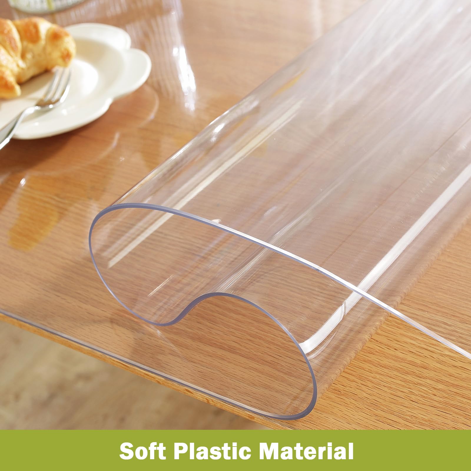 OstepDecor waterproof PVC cover shown at a desk keeps surfaces clean during writing.