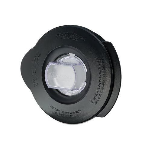 Oster removable filler cap with 2 oz measuring cup for quick filling.