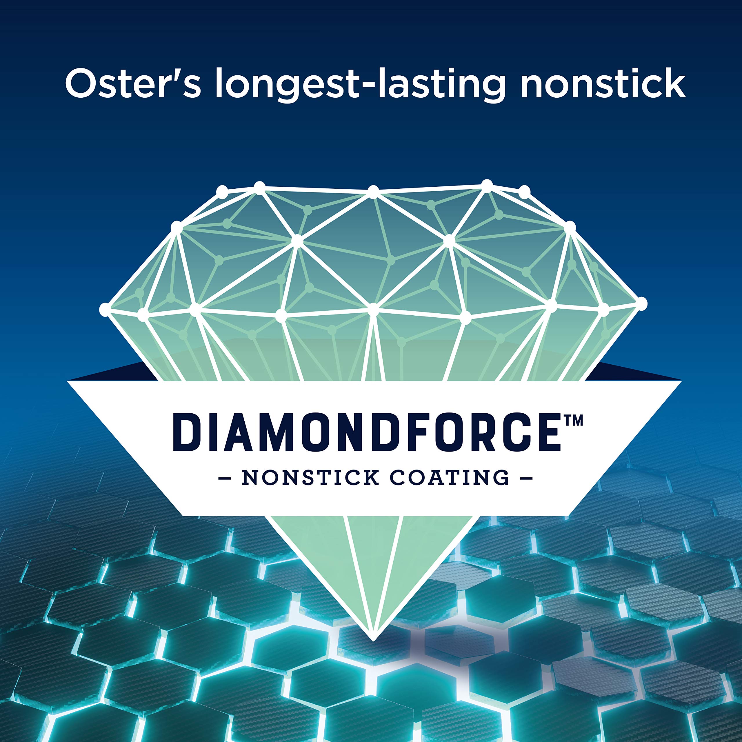 Oster DiamondForce vertical waffle maker batter pour funnel for mess-free pouring