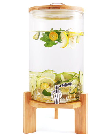 OSXDOL leakproof spigot with adjustable flow to prevent spills
