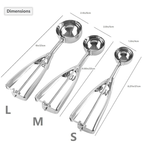 OTEHETOT trigger-release scoop handle with comfortable grip for effortless portioning.