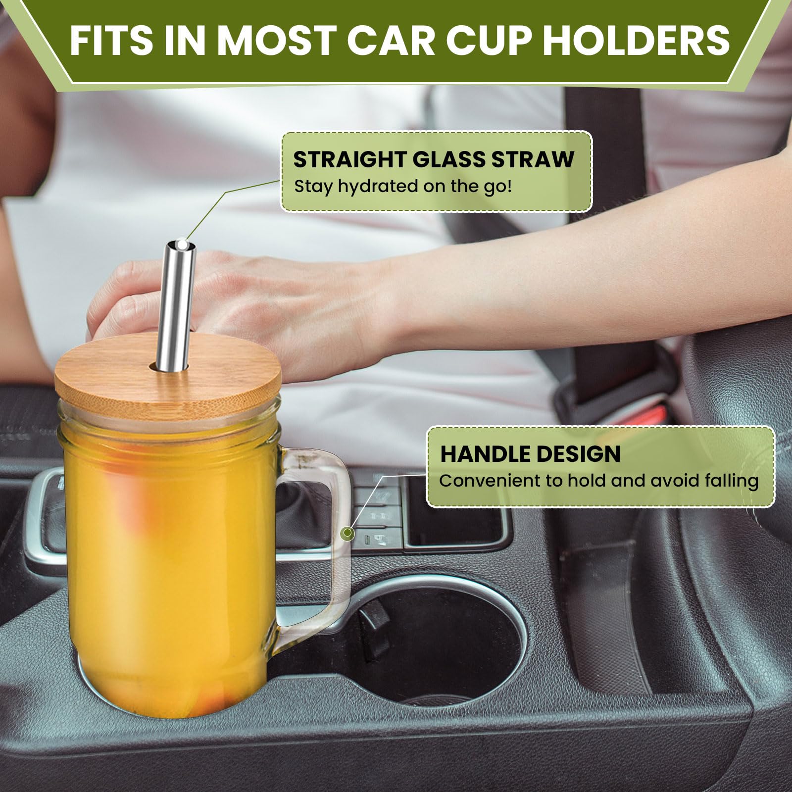 OTOB cleaning brush helps wipe straws and cups quickly.
