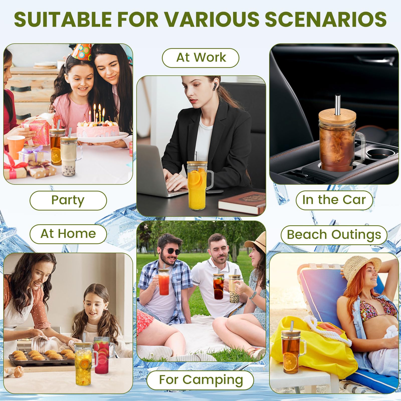 OTOB glass provides exceptional clarity to showcase drinks.