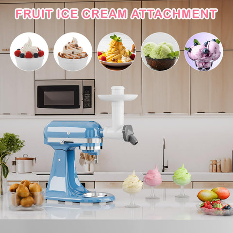 OTOmitra fruit sorbet preparation close-up showing simple frozen treats.