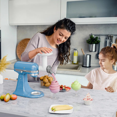 OTOmitra compatible with tilt-head KitchenAid mixers for efficient dessert making.