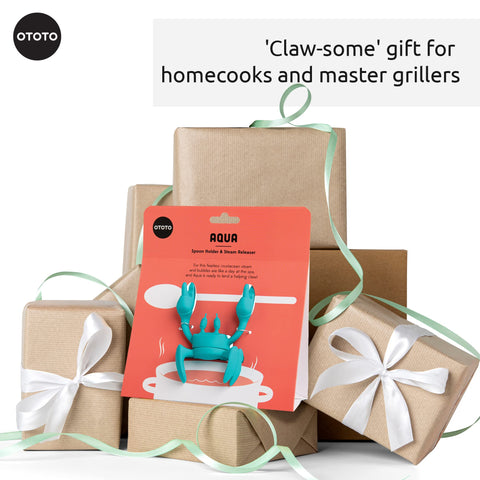 OTOTO Aqua the Crab adds a playful, functional touch to kitchens.