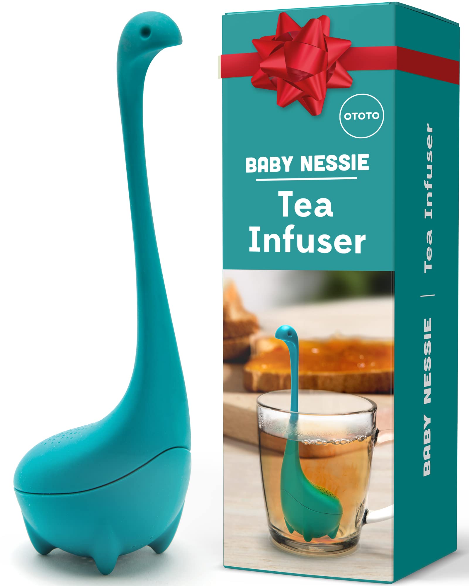 OTOTO Baby Nessie tea infuser ball adds playful flavor to loose leaf tea