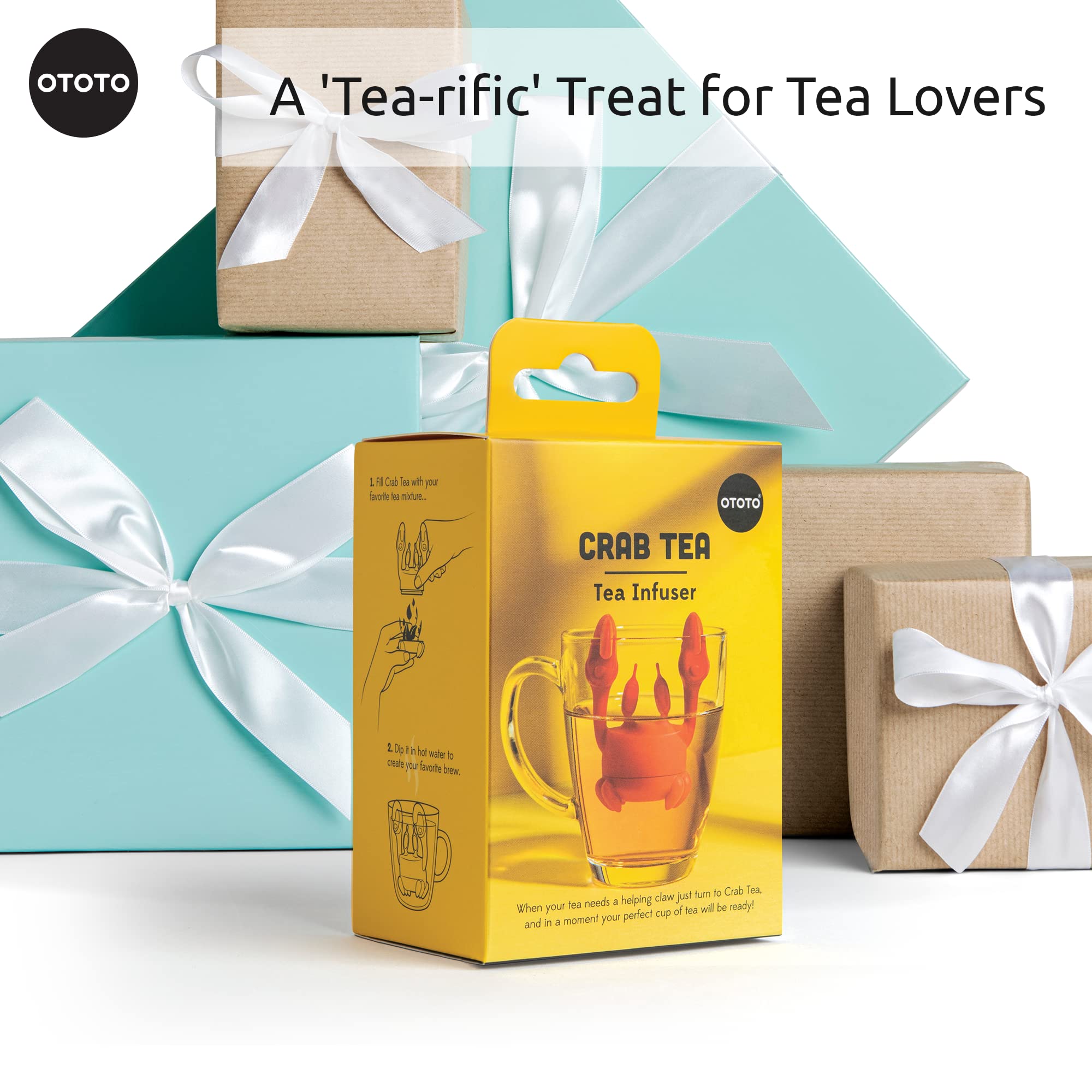 OTOTO Crab Tea Infuser quirky twist adds charm to daily tea ritual