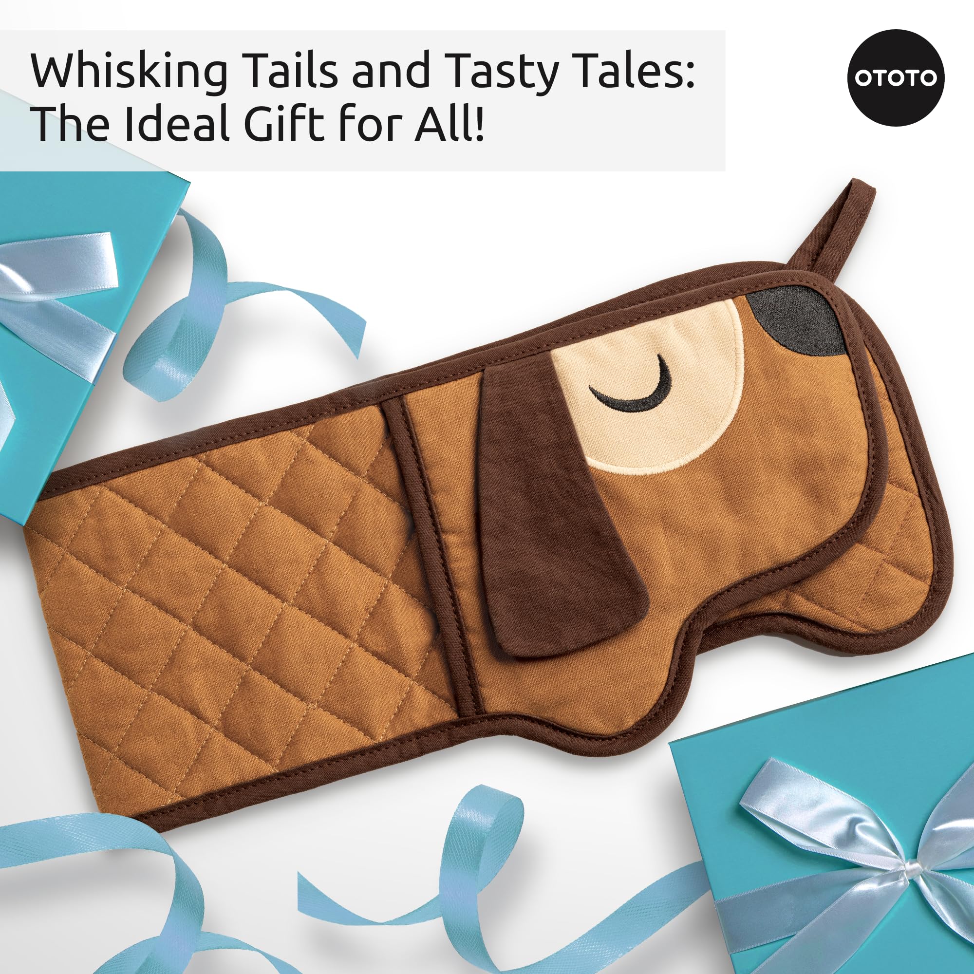 OTOTO cute dog-themed kitchen gift perfect for dog lovers and home chefs