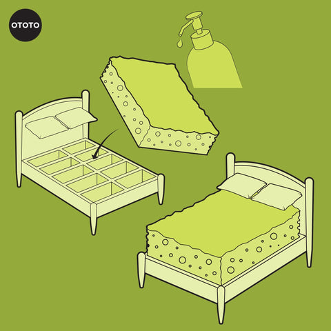 OTOTO dishwasher safe sponge holder easy to clean