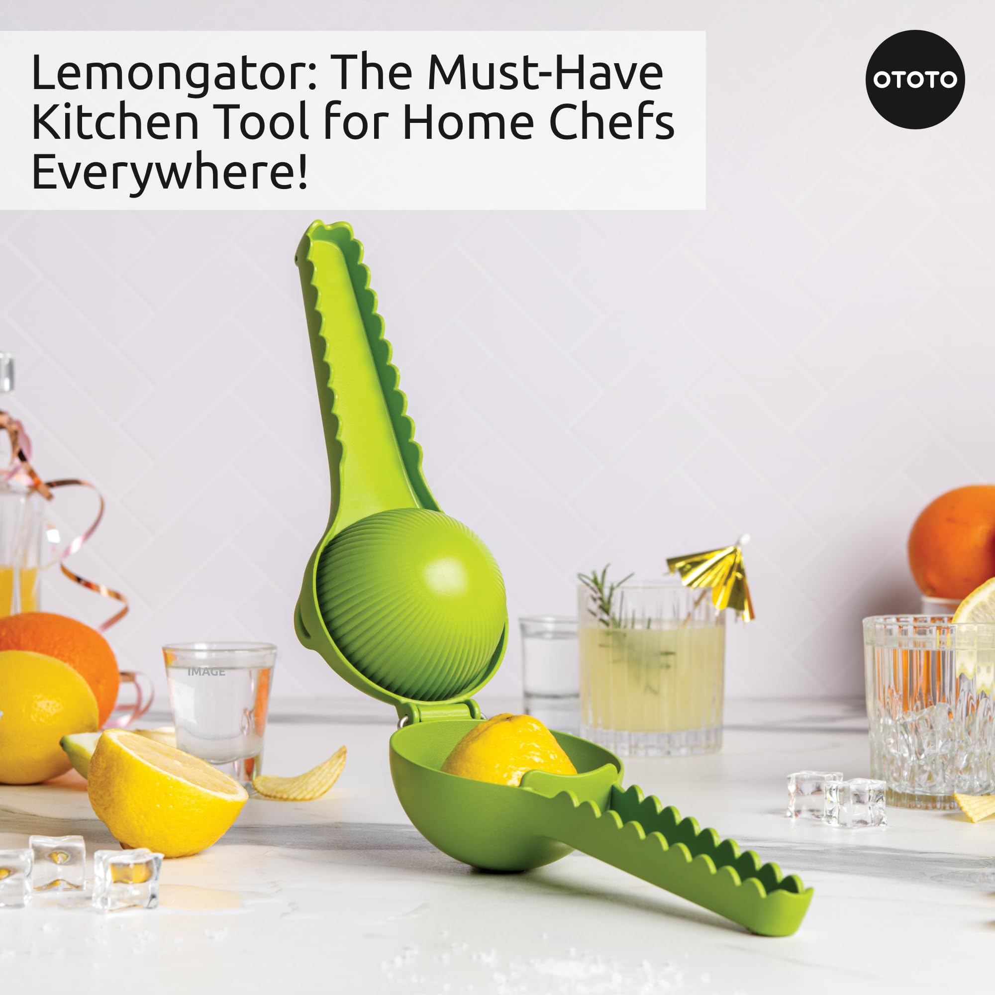 OTOTO Lemongator easy to clean with soap and water after use