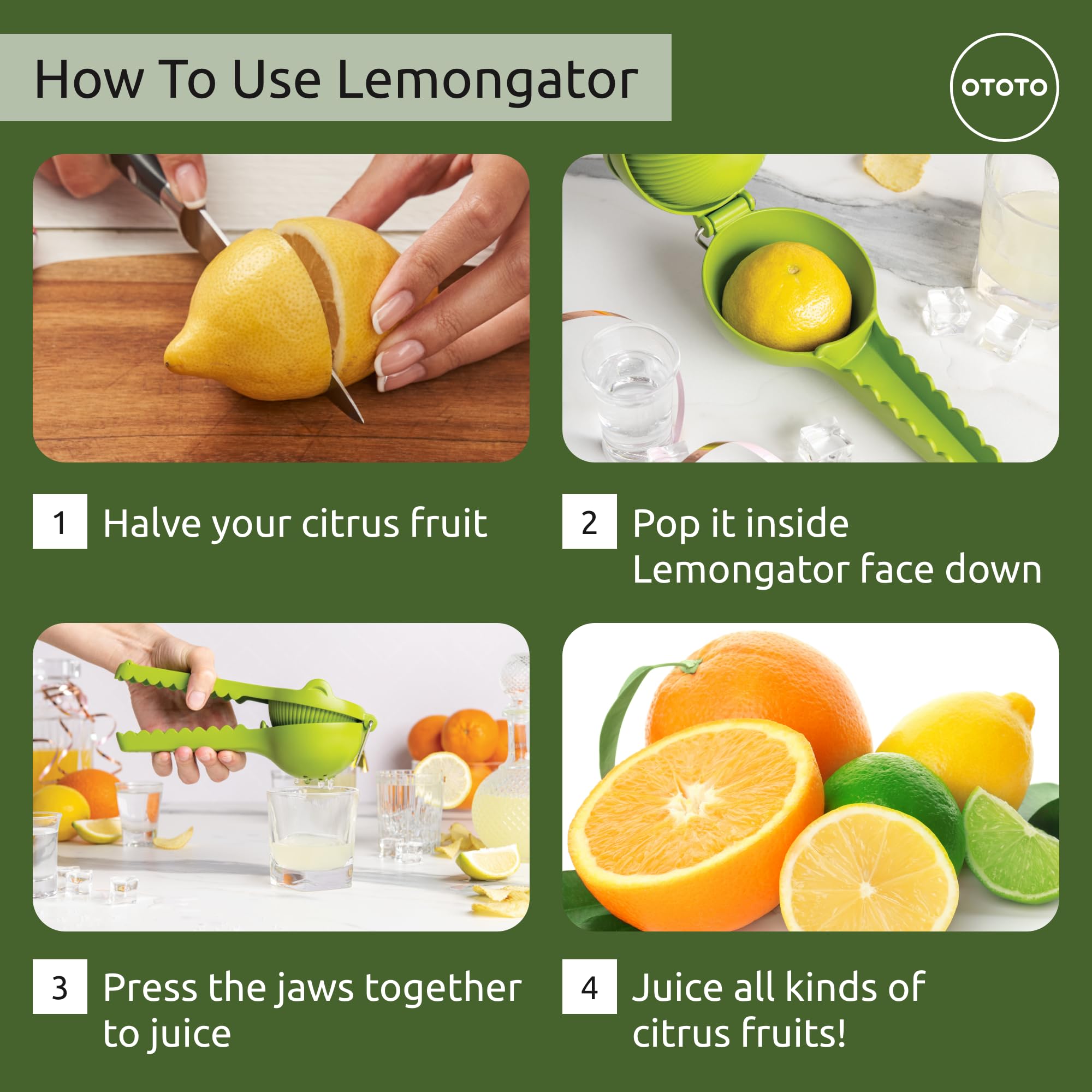 OTOTO Lemongator gift idea with playful yet practical design