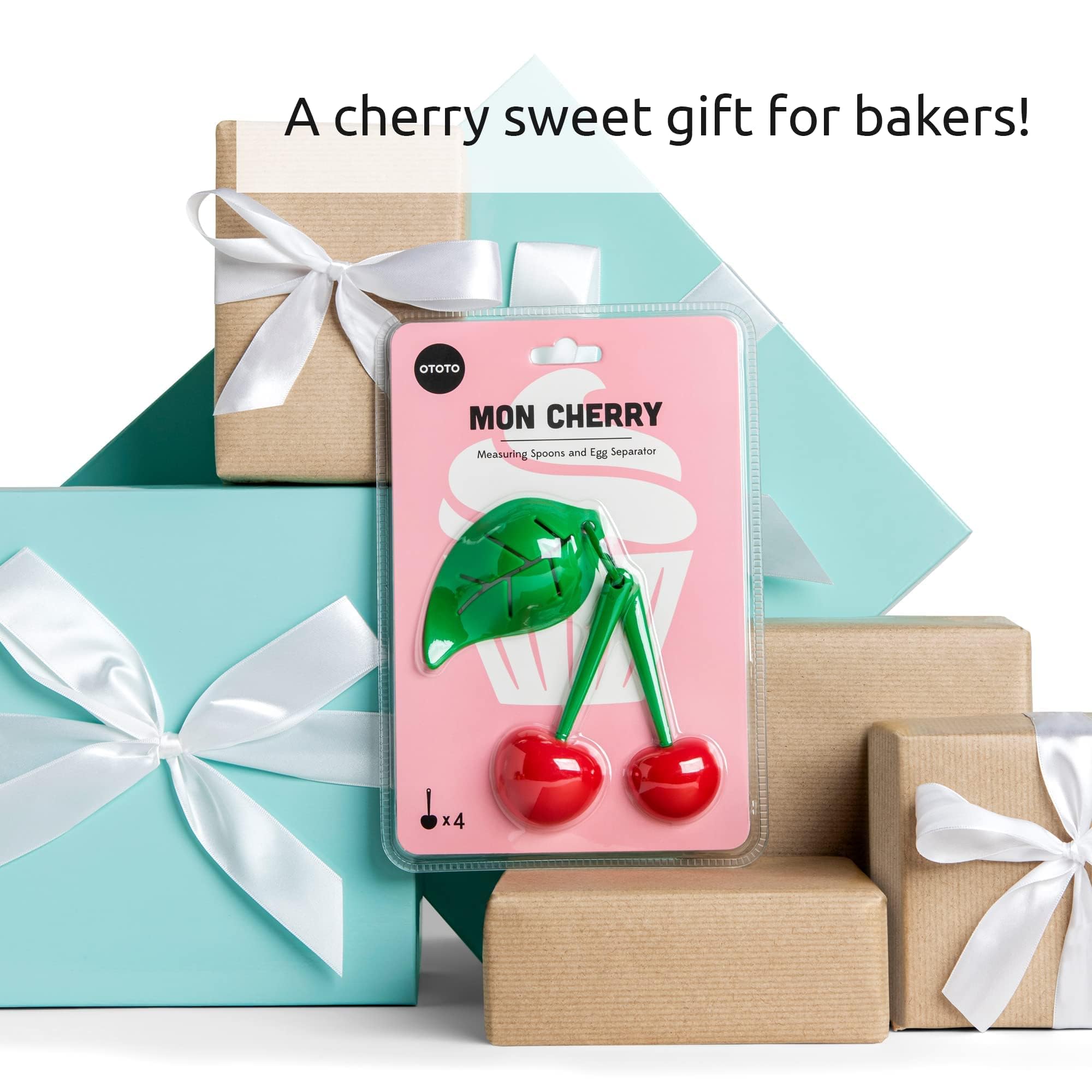 OTOTO Mon Cherry kitchen gadget adds personality to measuring tasks.