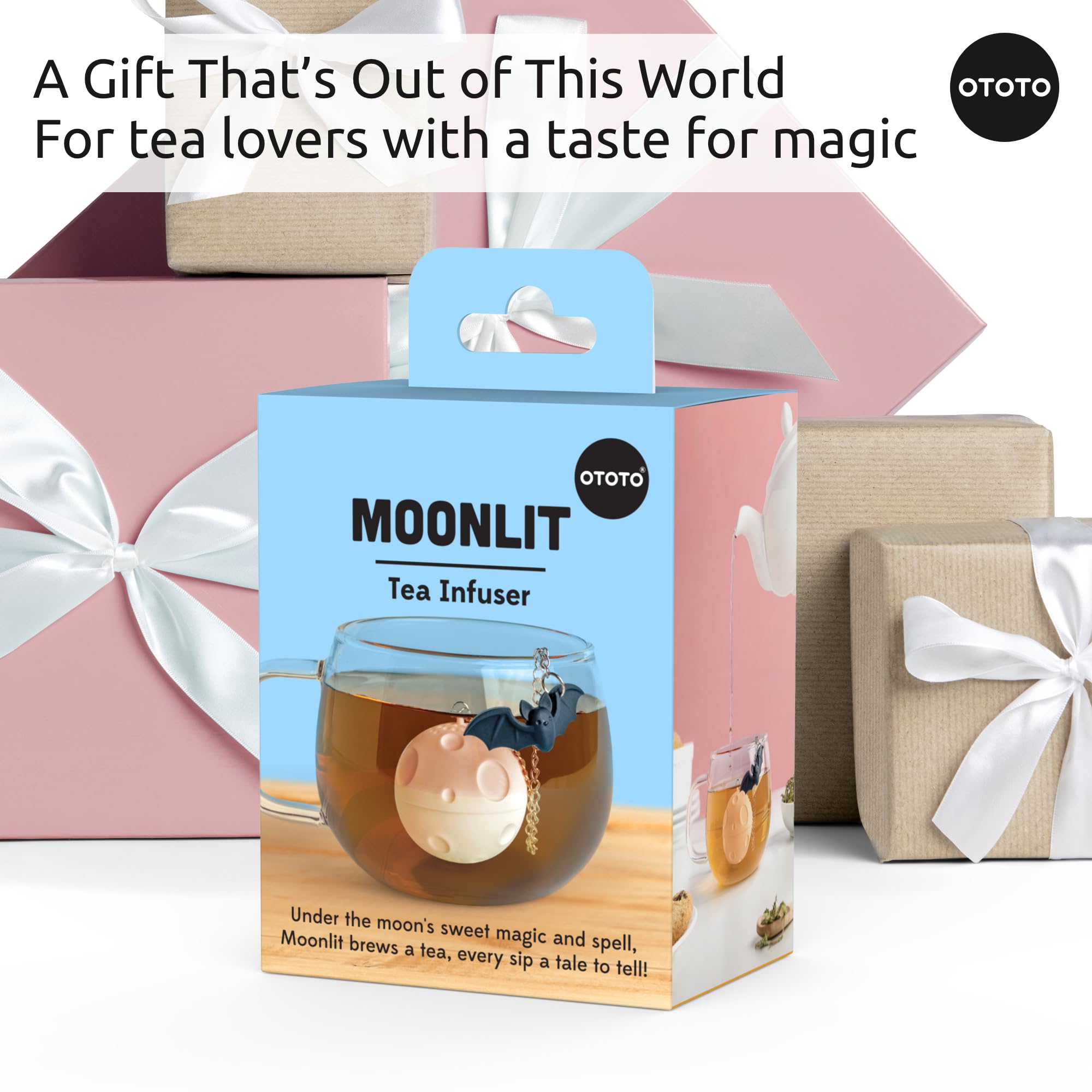 OTOTO Moonlit night owl tea stir for nocturnal ritual sessions.