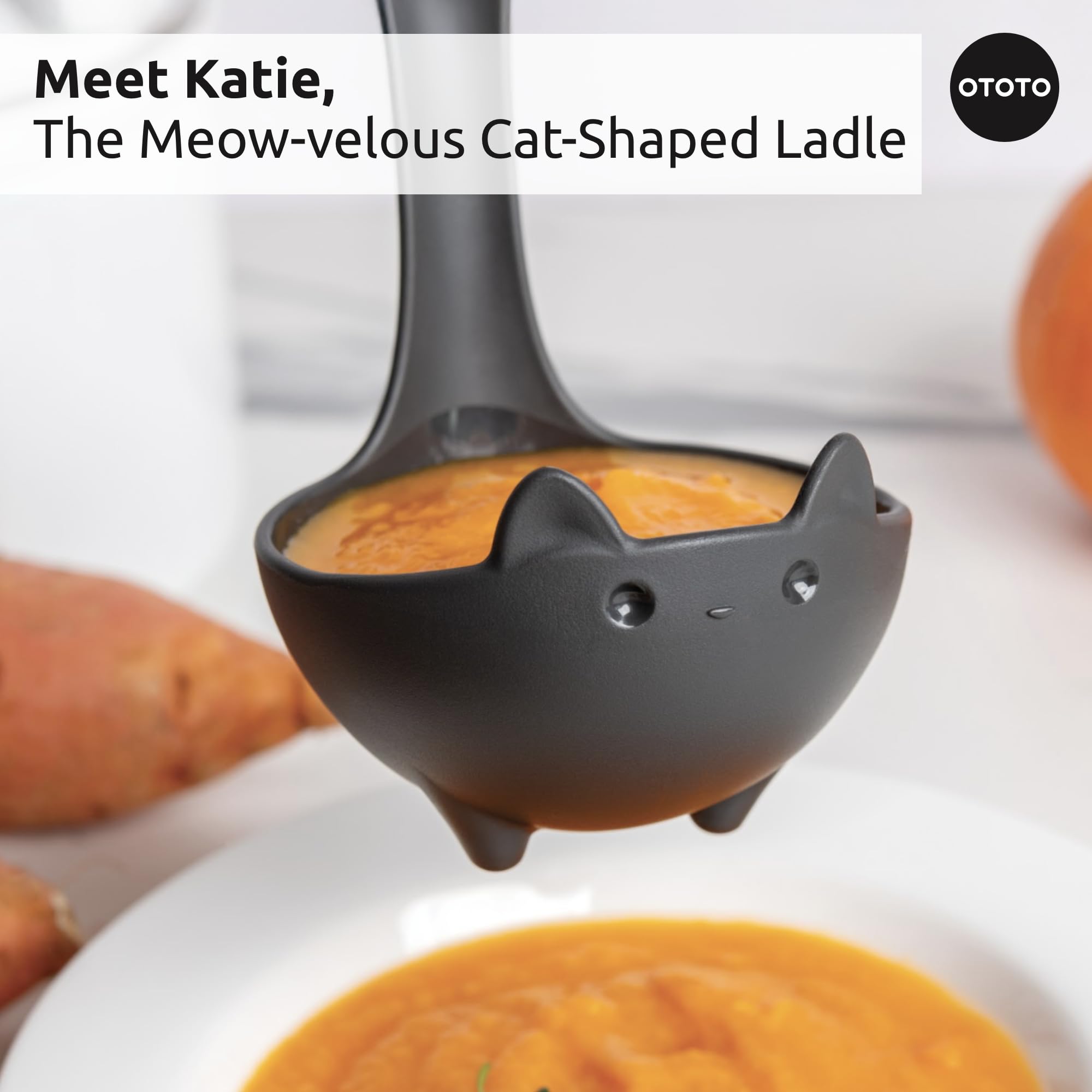 OTOTO Muscateers gothic-cat kitchen tools blend whimsy with reliable performance in daily cooking.