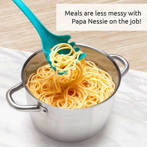 OTOTO Nessie heat-resistant pasta spoon for stovetop use
