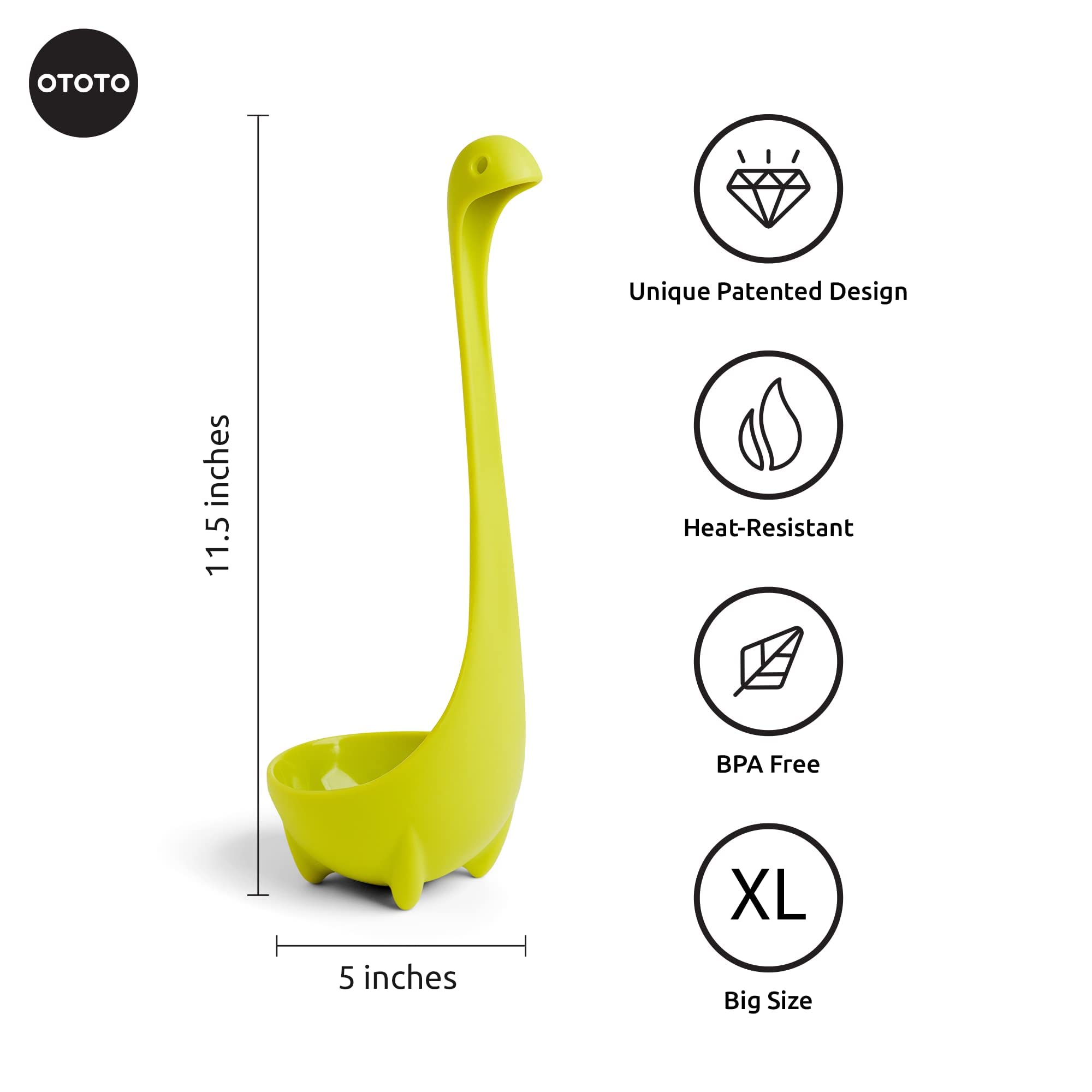 Nessie design adds playful Loch Ness charm to kitchen gadget