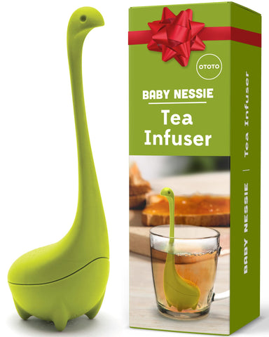 OTOTO Nessie tea infuser in cup delivers flavorful steep