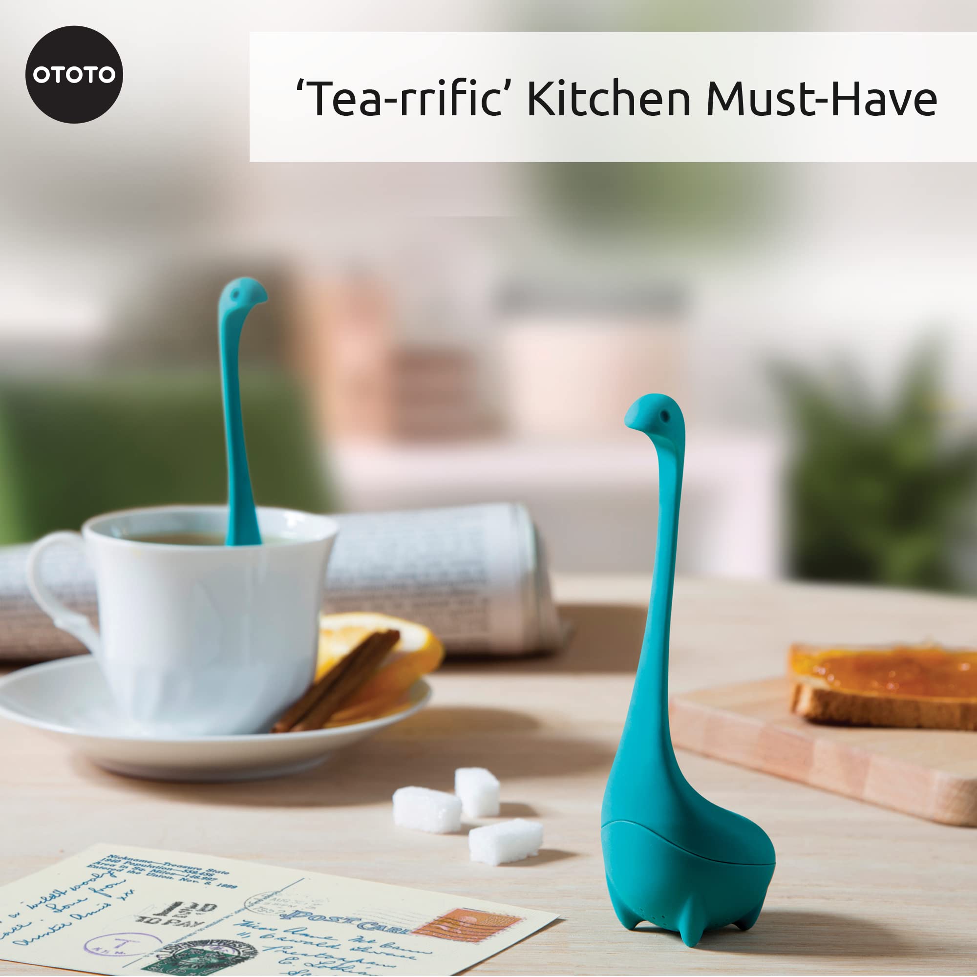 OTOTO Nessie dishwasher safe silicone infuser for quick cleanup