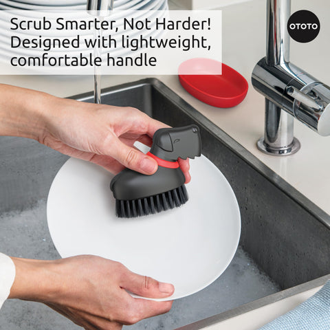 Oscar dries quickly after washing to stay fresh between uses.