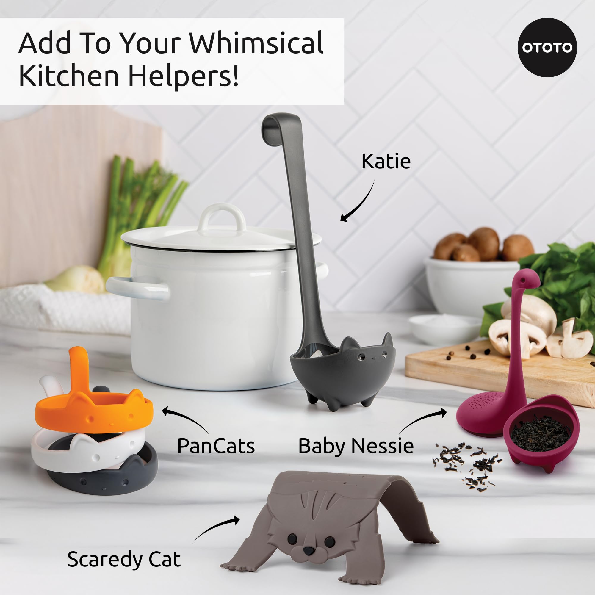 OTOTO PanCats gift-ready packaging appeals to cat lovers and cooks.