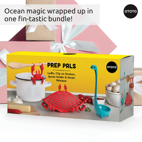 OTOTO Prep Pals trio adds ocean charm to kitchen tasks.