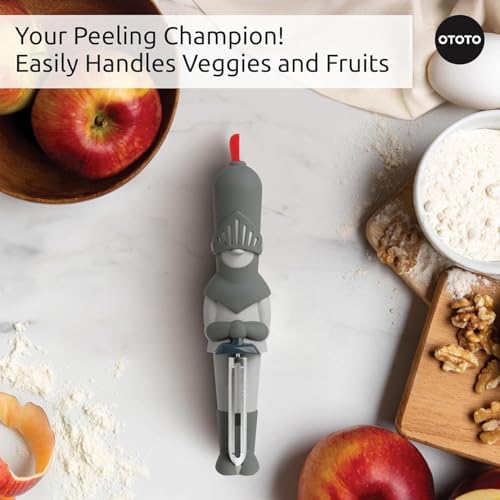 OTOTO Sir Peels A-Lot compact kitchen tool adds charm to any prep.