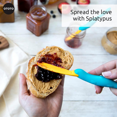 OTOTO Splatypus dishwasher-safe silicone, easy to clean after use.
