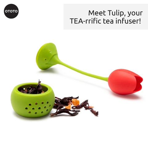 BPA-free OTOTO Tulip infuser ready for safe, daily brewing.