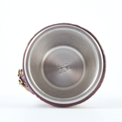Ottalent goblet with seven-ounce capacity visual, offering a practical drinking size.