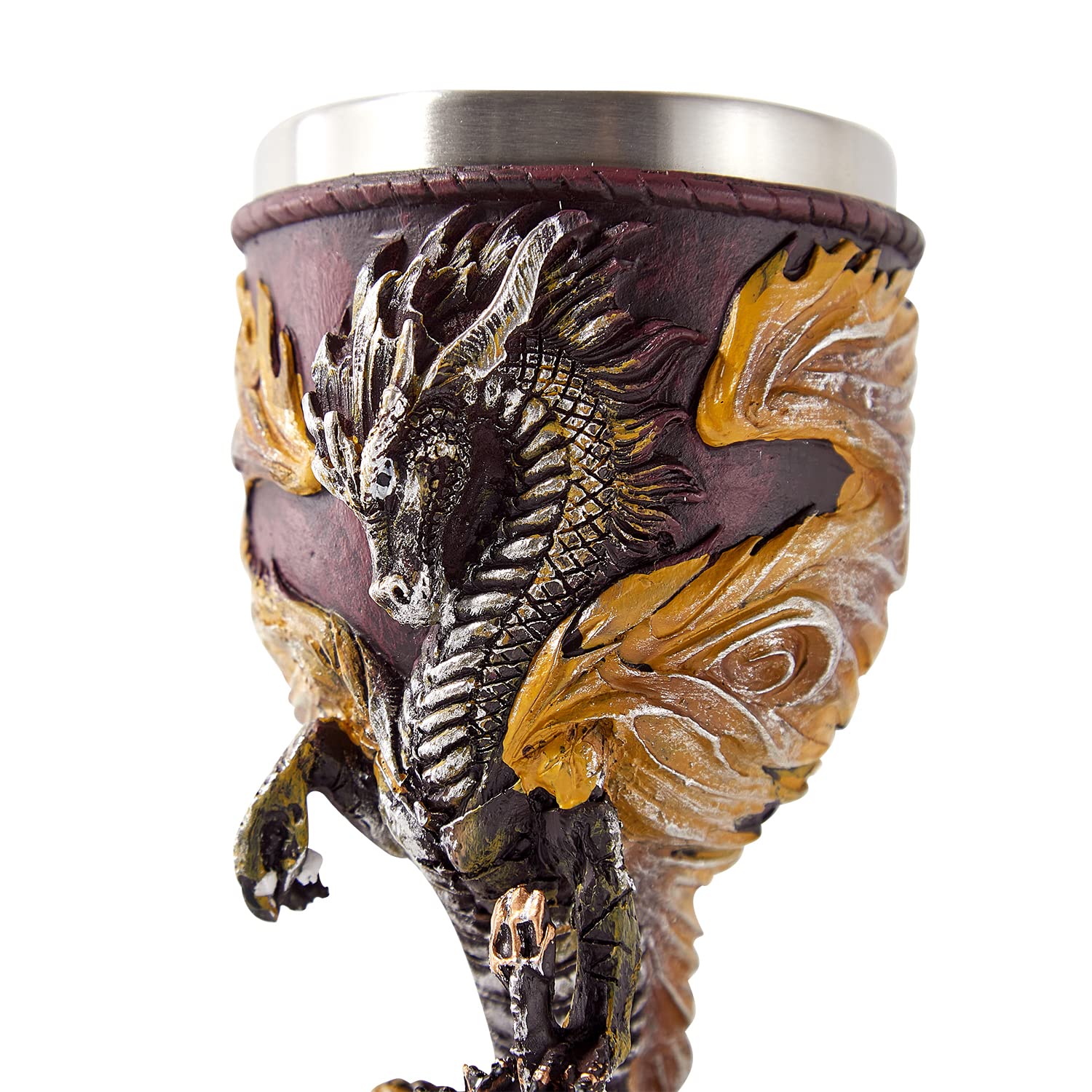 Ottalent Flame Dragon Goblet on a dining setup for magical meals