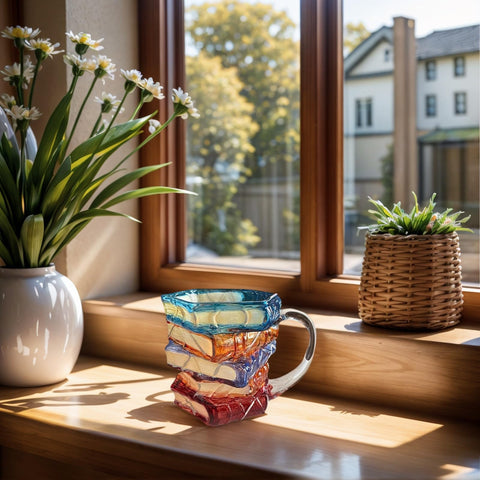 OTTNSA librarian desk display mug sparks conversations among book clubs