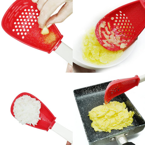 Ouboda potato masher gives smooth mashed results.
