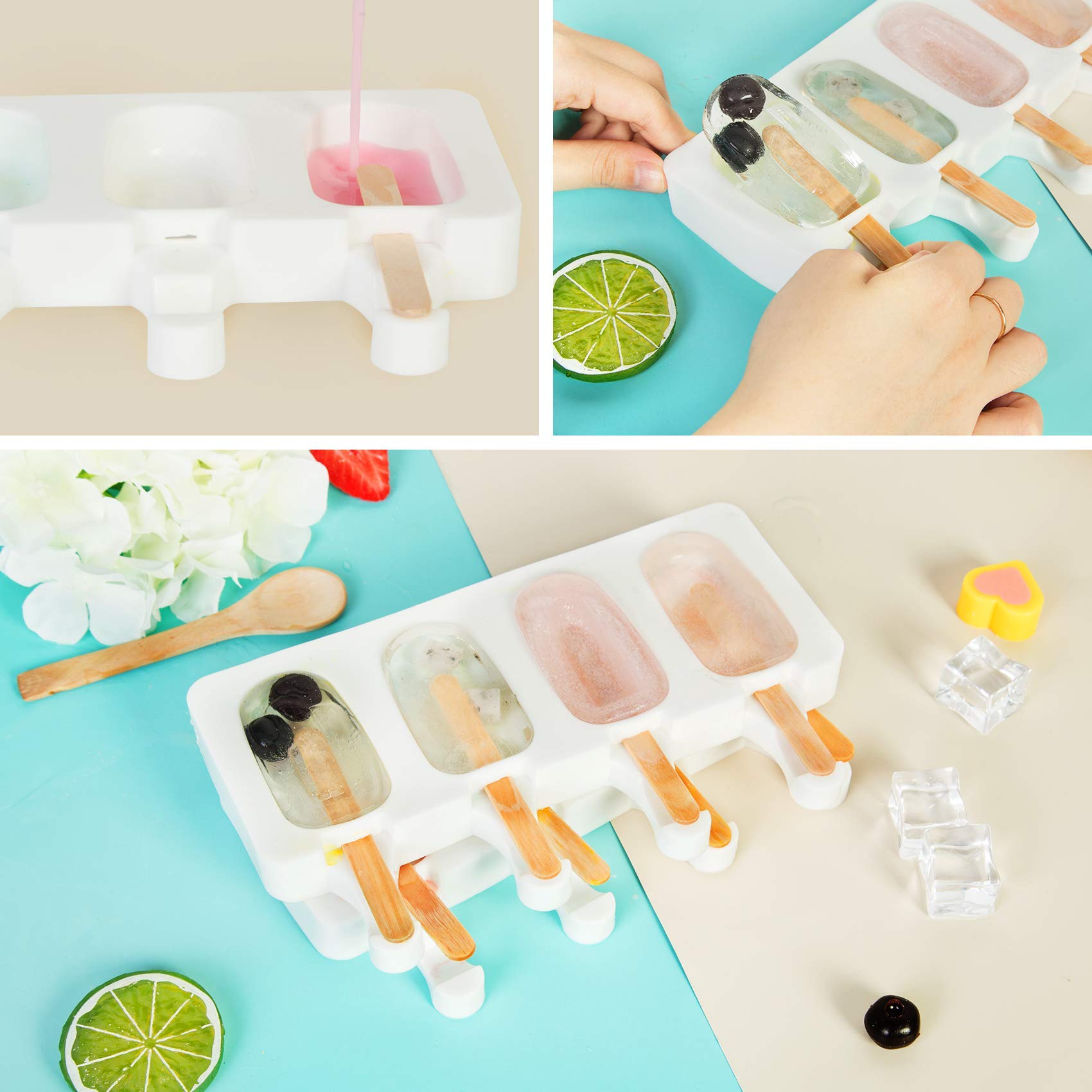 Ouddy Life cakesicles mold maker ideal for cakesicles and frozen desserts