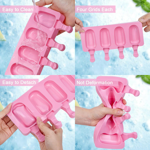 Ouddy Life pink popsicle set ready to create at home.