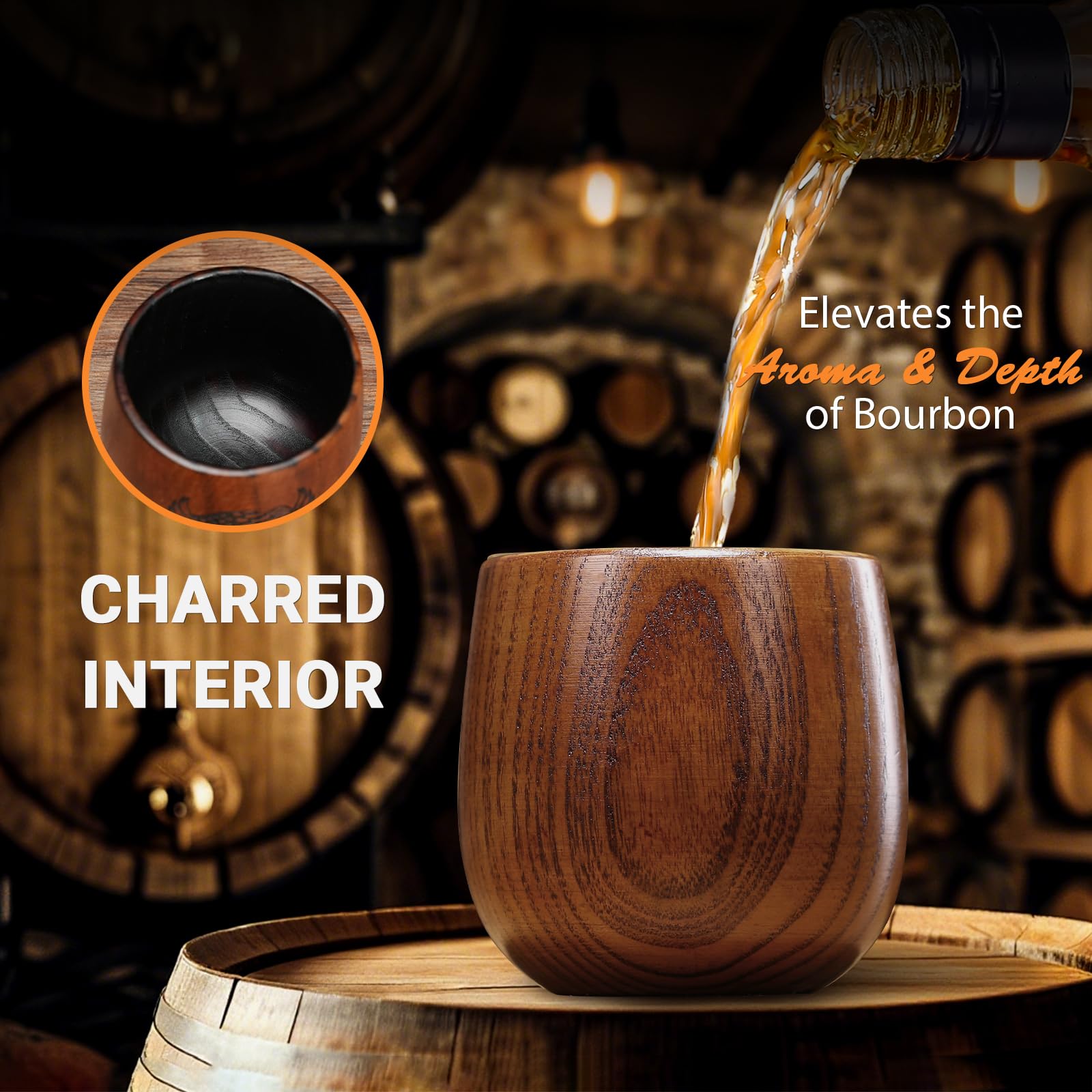 OUHT shatter-resistant design offers durable use at home, outdoors, or travel.