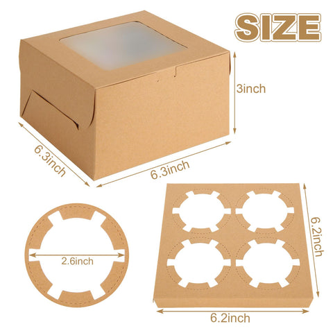 Oungy four-hole inserts secure pastries during transport.
