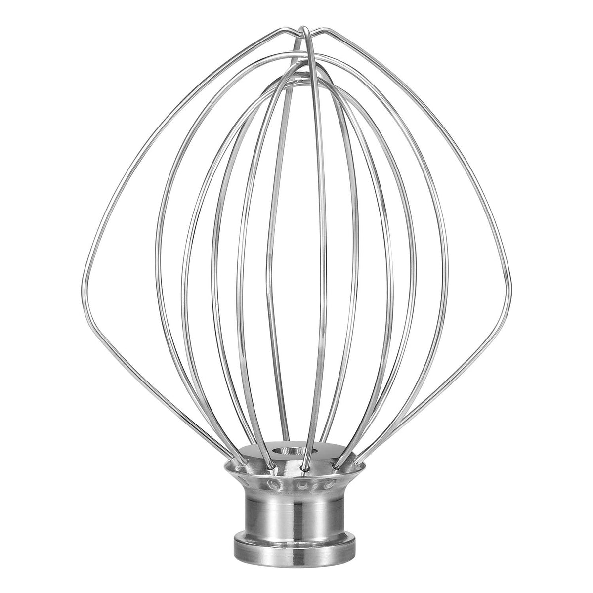OUOLife K45WW whisk with six sturdy wires for airy whipped cream