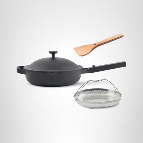 Our Place Always Pan 2.0 compact design saves space and cleans easily.