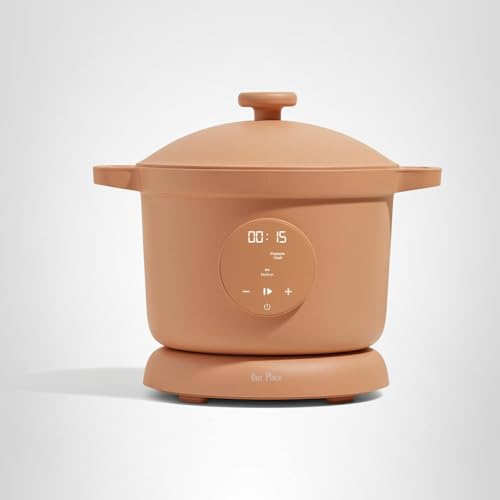 Our Place Dream Cooker family meals ready with 6 qt capacity.